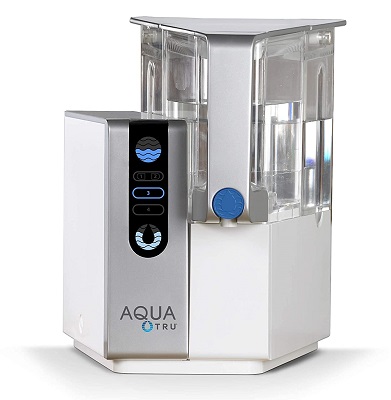 AquaTru Countertop Water Filtration Purification - Best Reverse Osmosis Water System