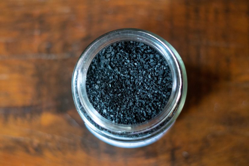Use Activated Charcoal to remove Iron