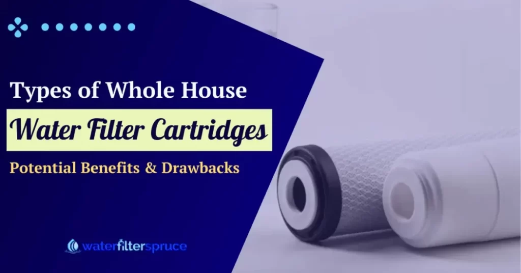 Types of Whole House Water Filter Cartridges