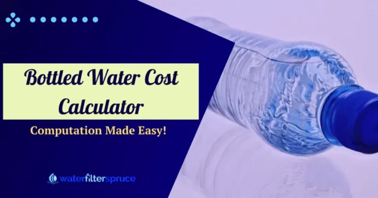 Bottled Water Cost Calculator