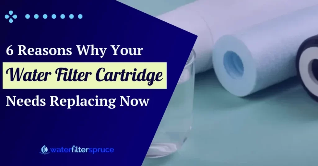 Reasons Why Your Water Filter Cartridge